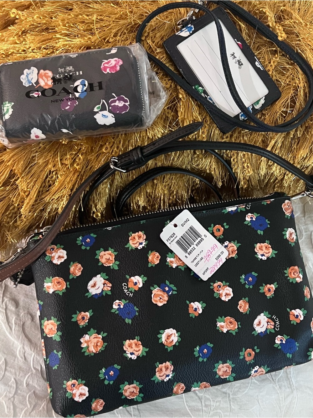 Coach Tearse Lyla Tea Rose Collection